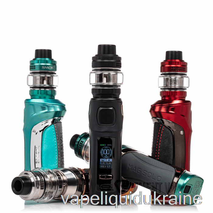 Vape Liquid Ukraine SMOK MAG Solo 100W Starter Kit Blue Green